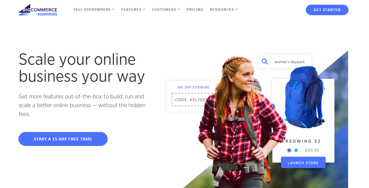 BigCommerce is one of the top 5 best ecommerce platforms.